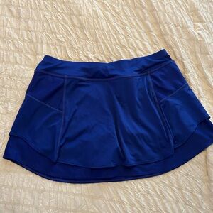 Athleta Vibrant Blue Skort
